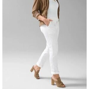 White House Black Market The Straight Crop Pants Career Office Preppy Brunch‎